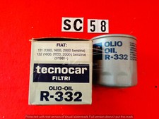 Filtro olio Fiat 131 132 1.3 1.6 2.0 r332