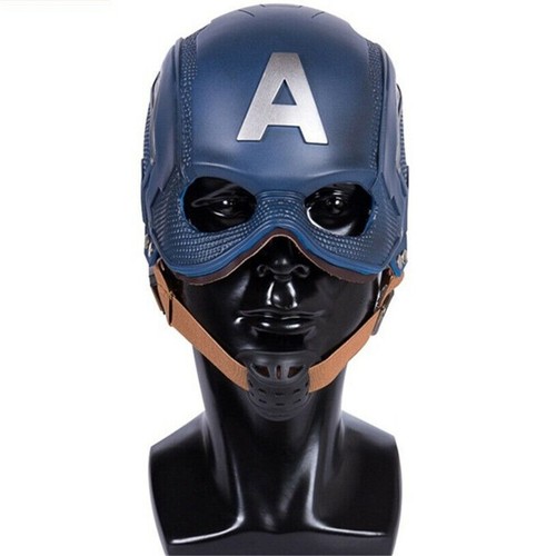 Maschera casco capitan america - maschera,