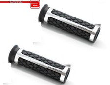 BARRACUDA MANOPOLE CLASSIC ARGENTO NERO KAWASAKI EL 125 250 250 - EN 500