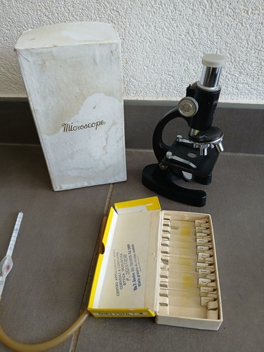 Microscopio vintage precise - microscopio,