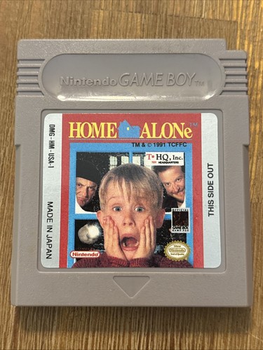 Home alone nintendo game - alone,