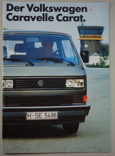Brochure opuscolo bus t3 - vw,