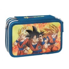 Astuccio  tre Zip Cerniere Piani Scuola Anime Manga Dragon Ball   Hero Academia
