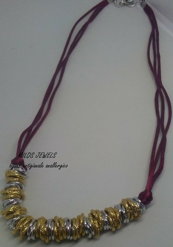 Collana donna alluminio - collana, color