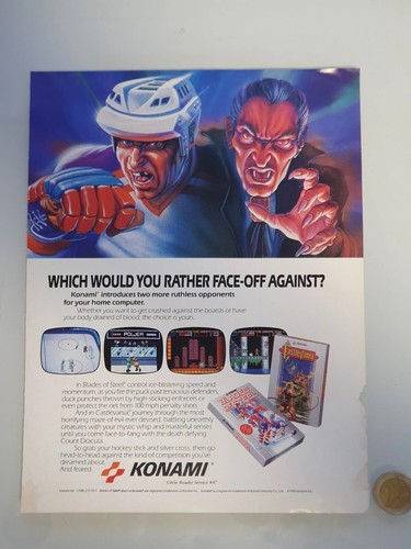 Pubblicita advertising konami - pubblicita',