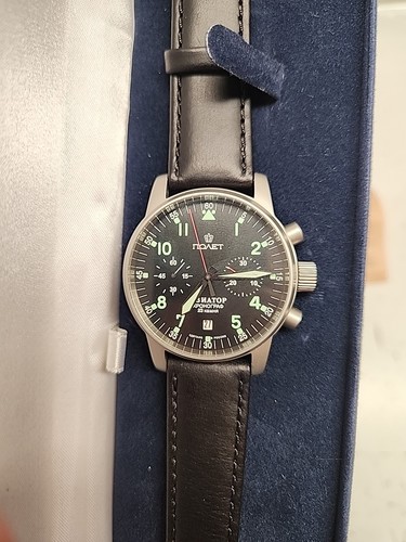 Poljot chronograph jewel - chronograph, 23