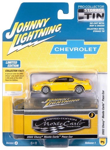 Johnny lightning storage tin - lightning,