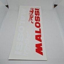 Adesivo Scritta Malossi Logo Originale  22x5 Cm