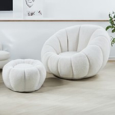 COSYOU Poltrona con Sgabello