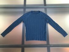 ZARA MAN MAGLIONE UOMO COLORE BLU PETROLIO EUR M USA M MEX 40