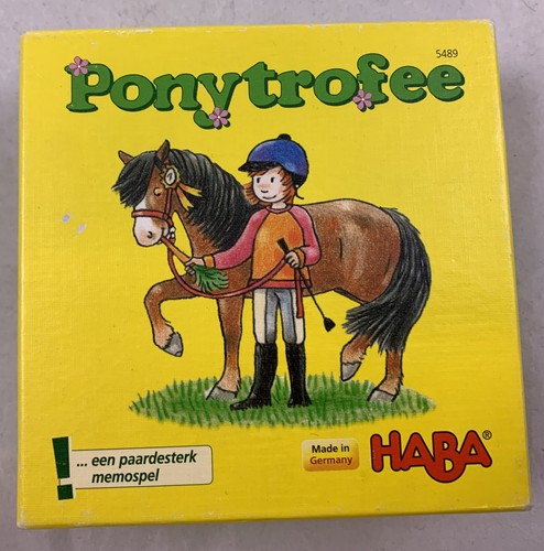Haba pony pokal - gioco, memo