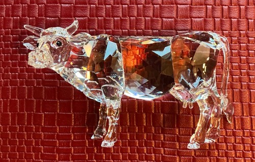 Statuina mucca cristallo