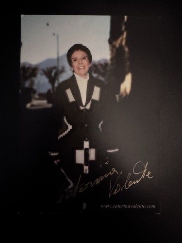 Catarina valente autografo - catarina,