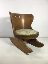 Sedia a dondolo vintage