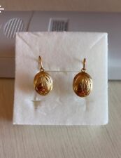 Orecchini oro 18kt / 750 monachella Vintage 