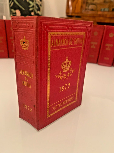 Almanach gotha 1872 - almanach,