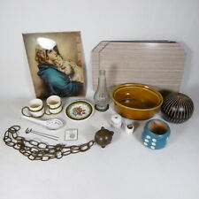 R541 GRUPPO STOCK LOTTO 16 OGGETTI MERCATINO PULCI IDEA REGALO REGALI VINTAGE 