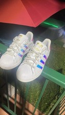 Adidas Superstar Donna ragazza 36scarpe bianco rosa Donna