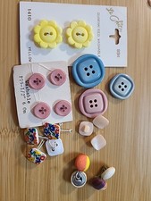 Vintage Estate Buttons Retro