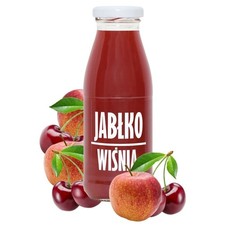 Succo di mela e ciliegia