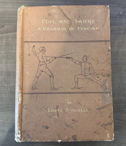 Foil and sabre grammar of - foil,