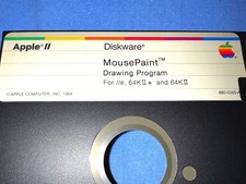 Apple IIe II+ 64K MOUSEPAINT