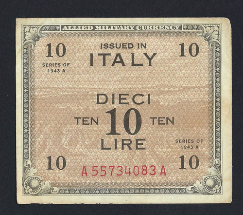 Allied military currency - allied,