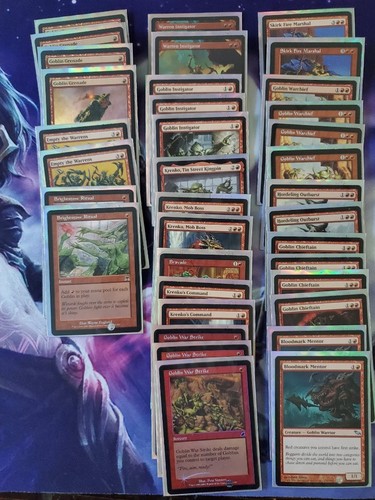Elite mono red goblin - goblin, deck