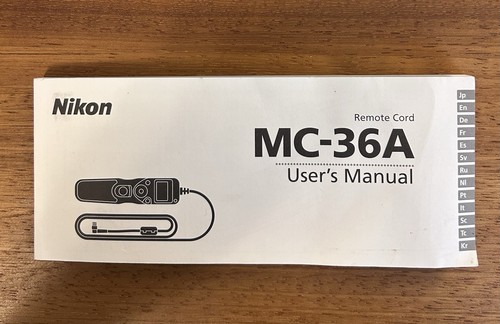 Nikon mc36a cavo telecomando - mc36a,