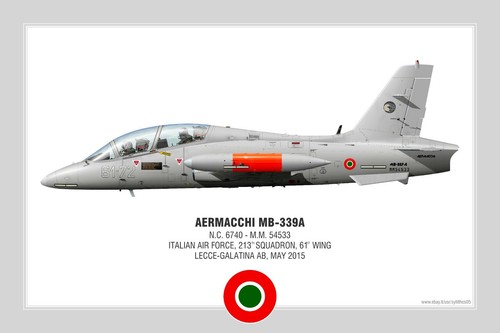 Aermacchi 339a squadron - aermacchi, mb-339a