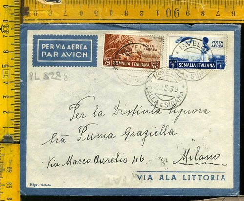 Colonie africa posta - colonie, aerea