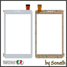 VETRO TOUCH SCREEN PER ARCHOS CORE 70 3G V2 AC70CR3GV2 BIANCO