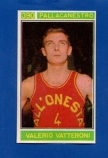 FIGURINA PANINI CAMPIONI DELLO SPORT 1967/68 N.390 VATTERONI NUOVA VALIDA