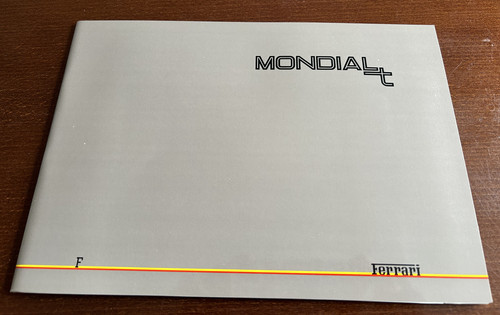 Cartella stampa ferrari 1989 - cartella,