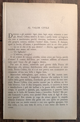 Valor civile novella - civile-novella, tratta