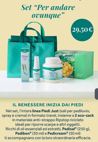 Just set piedi pedisal - -, 250g