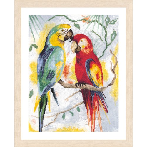 Kit punto croce lanarte - croce,