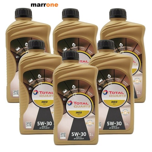 Litri olio motore 5w30 total - motore,