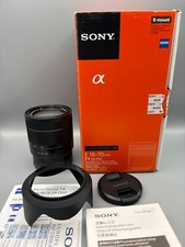 Obiettivo Sony Alpha Vario-Tessar T* E16-70mm F4 ZA OSS SEL1670Z - IMBALLO ORIGINALE - RARO