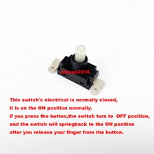 Defond CPN-1116 Pulsante Interruttore Normalmente Chiuso L'azione del pulsante è momentanea