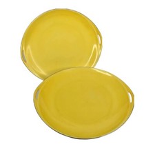 2 piatti Thun cechi gialli art