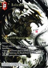 Bahamut Prerelease Full Art