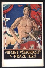Cartolina Praga, VIII Sokol