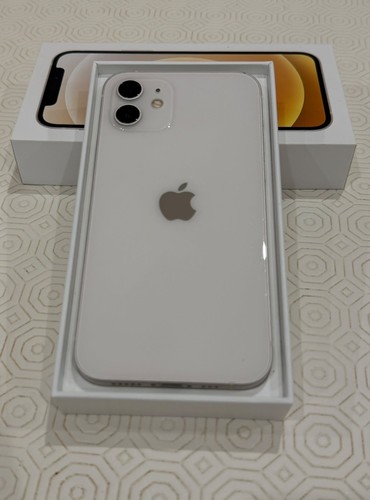 Apple iphone 128gb white - iphone, 12