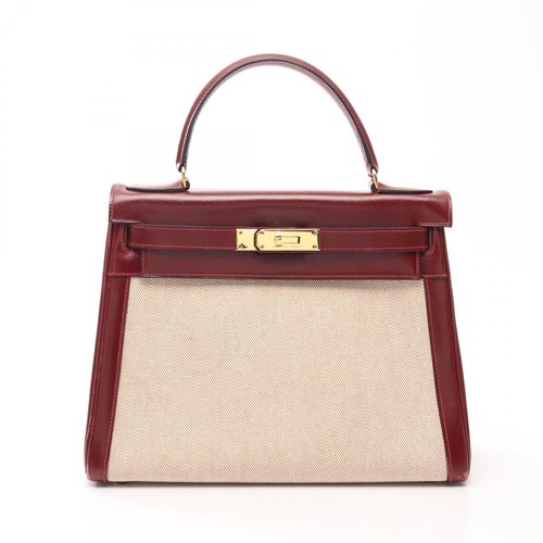 Hermes kelly borsa toile - toile, h
