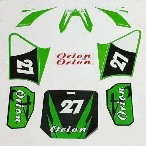 Set adesivi orion verde 4 - orion,