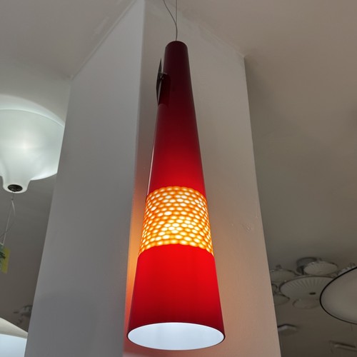 Lampada sospensione cono vetro - sospensione,