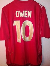 ENGLAND 2006 WC Owen 10 camiseta shirt trikot maillot maglia umbro