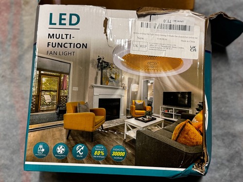 Lampadario led ventilatore - lampadario,