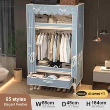 Armadio in tessuto con cassetto